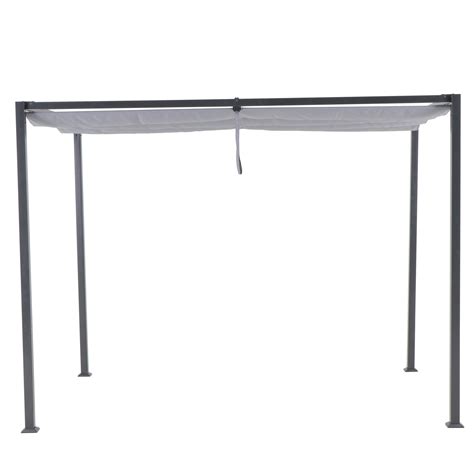 parasol leroy merlin 4x3|Pawilon ogrodowy pergola Horali 297x187x223 cm szary Naterial.